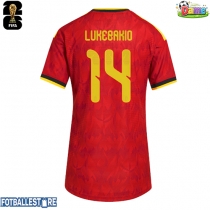 Belgia Dodi Lukebakio #14 Hjemmedrakt Dame VM 2026 Kortermet